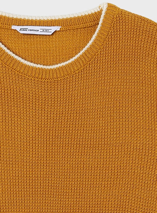 FAME FOREVER Boys Knitted Sweater