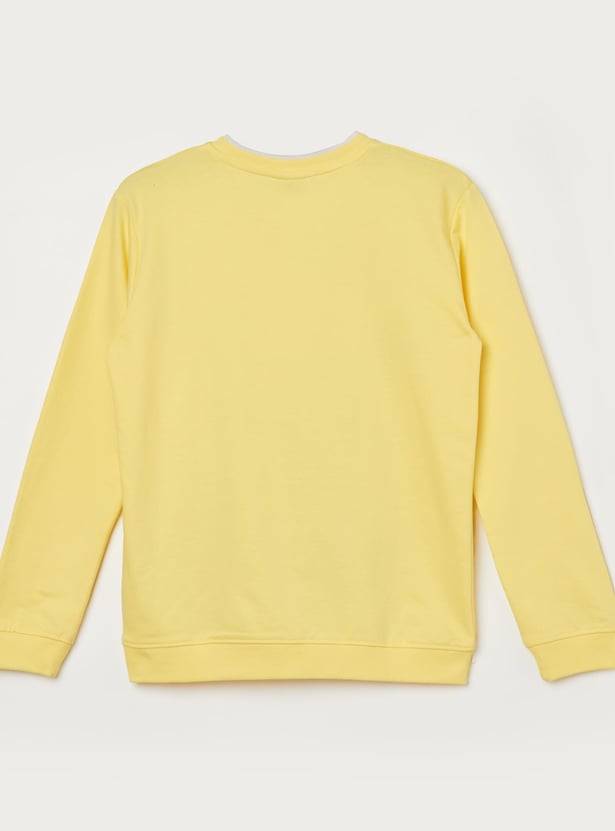 FAME FOREVER Boys Graphic Print Sweatshirt