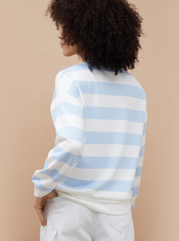 GINGER Striped Sweatshirt