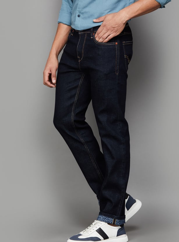 KILLER Washed Straight Fit Jeans