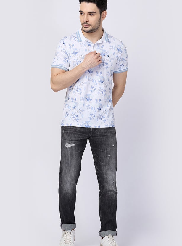 KILLER Stonewashed Slim Straight Jeans