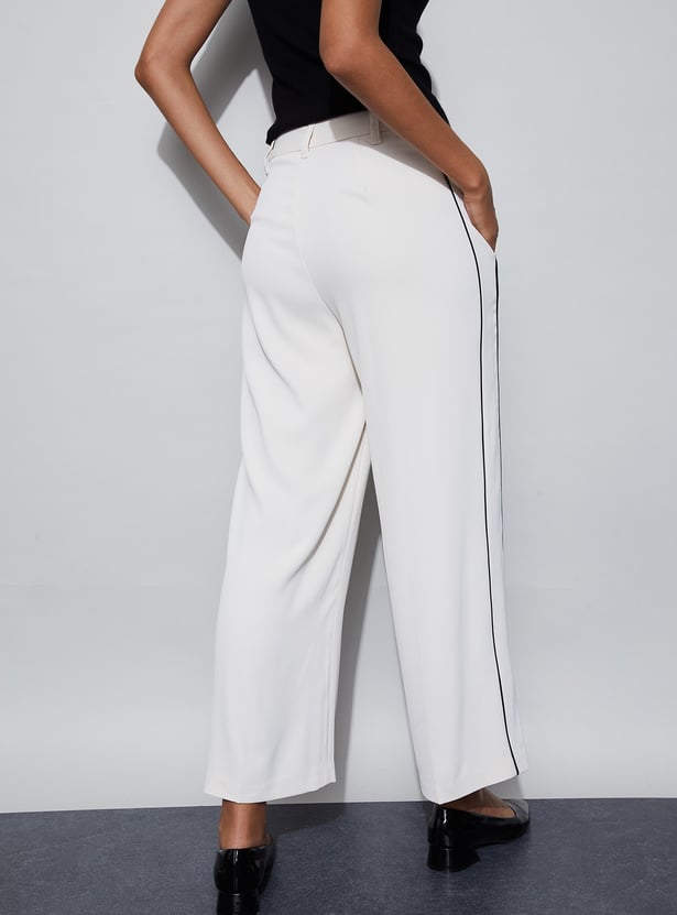 CODE Striped Trousers