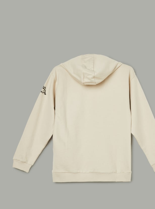 KAPPA Boys Printed Hooded Sweatshirt