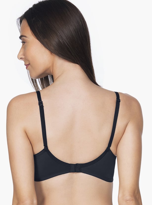 AMANTE Solid Padded Non Wired T-shirt Bra