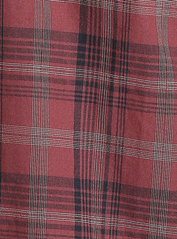AMERICAN EAGLE Checked Regular Fit Shirt