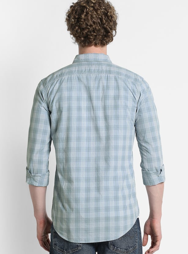 AMERICAN EAGLE Checked Regular Fit Shirt