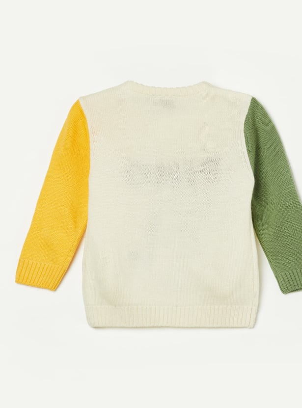 JUNIORS Boys Colourblock Sweater