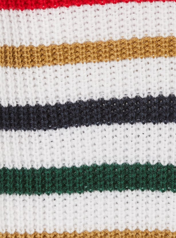 JUNIORS Boys Striped Sweater