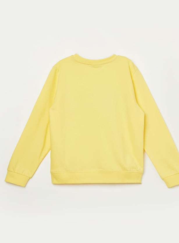 FAME FOREVER Boys Graphic Print Sweatshirt