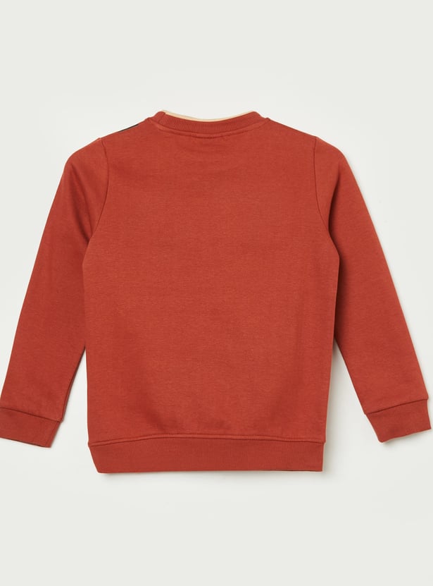 FAME FOREVER Graphic Print Sweatshirt