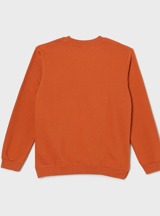 FAME FOREVER Boys Graphic Print Sweatshirt