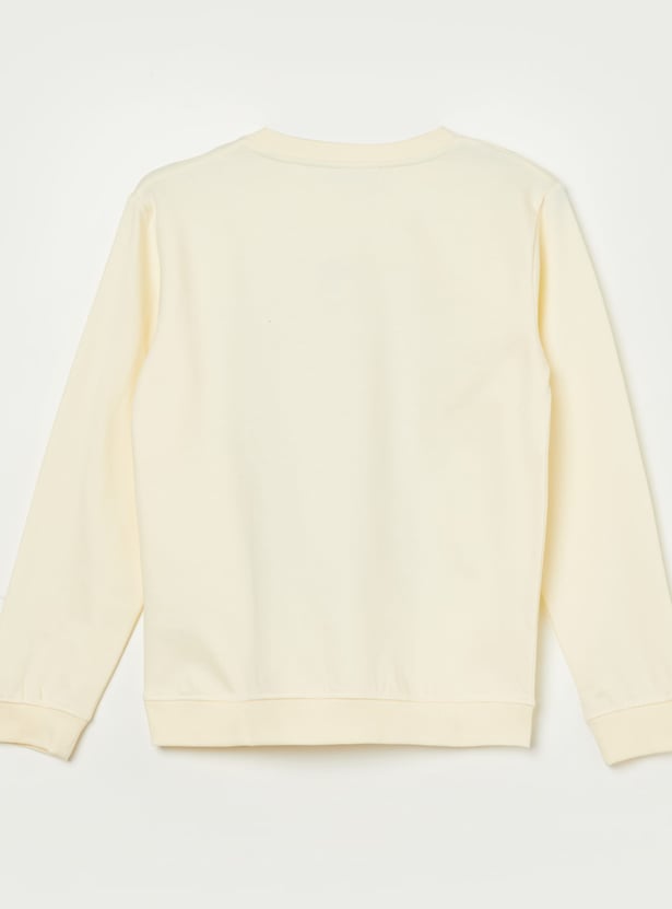 FAME FOREVER Boys Graphic Print Sweatshirt