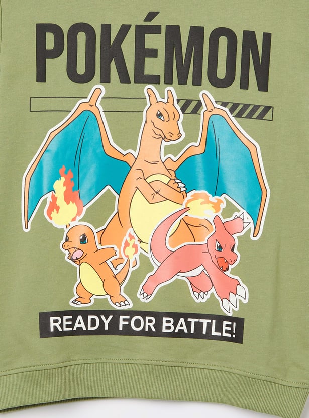 FAME FOREVER Boys Pokemon Print Sweatshirt