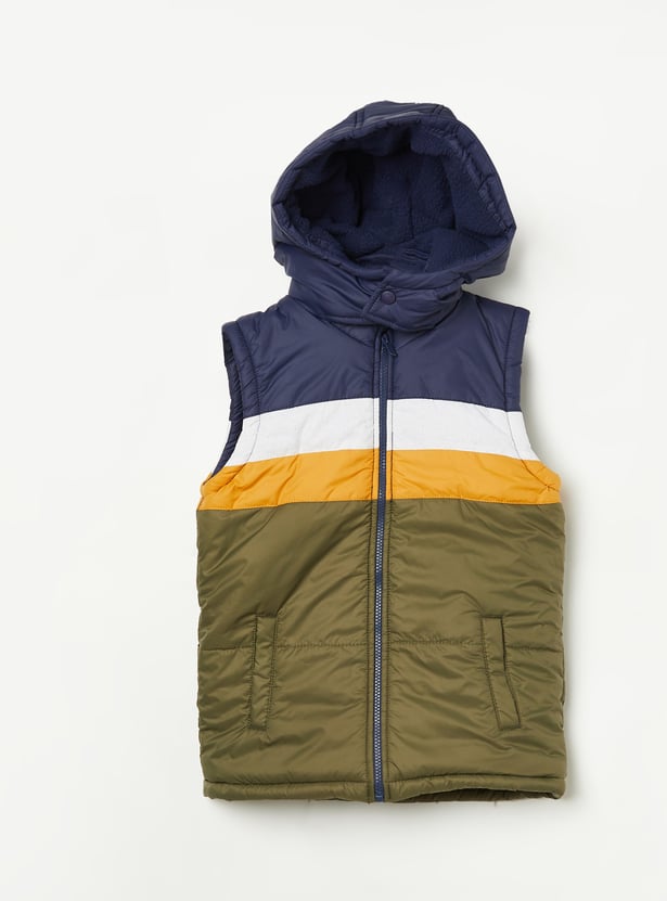 FAME FOREVER Boys Colourblock Gilet