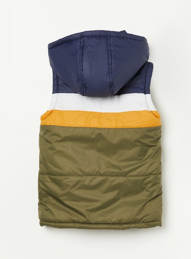 FAME FOREVER Boys Colourblock Gilet