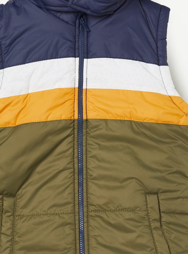 FAME FOREVER Boys Colourblock Gilet