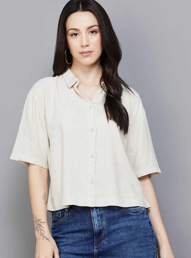 KRAUS Solid Slim Fit Shirt