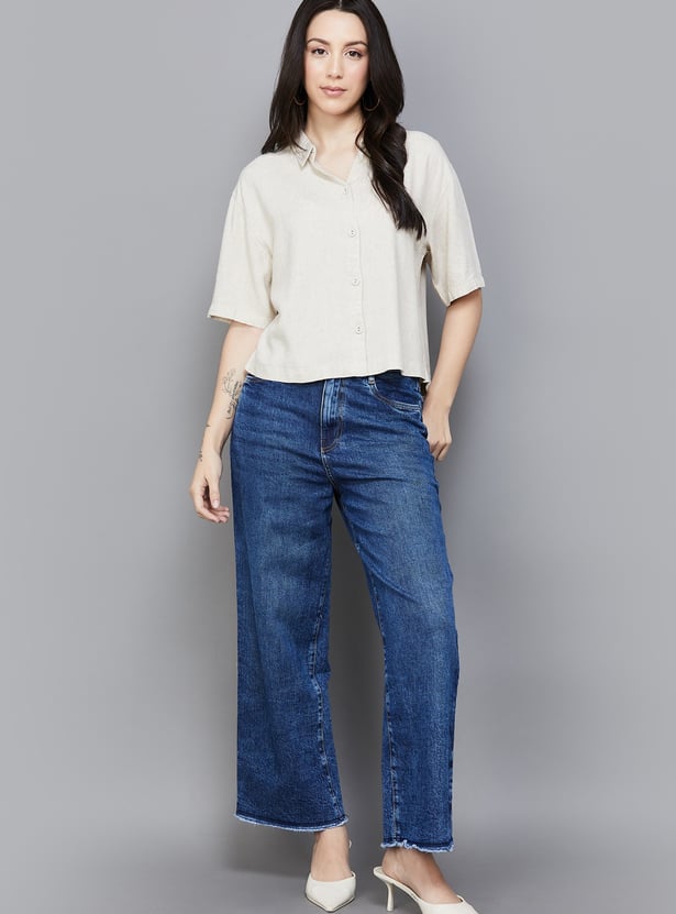 KRAUS Solid Slim Fit Shirt