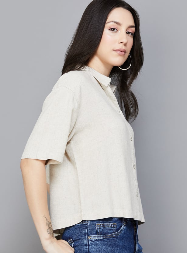 KRAUS Solid Slim Fit Shirt