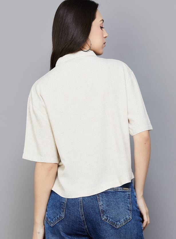 KRAUS Solid Slim Fit Shirt
