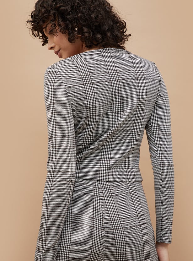 GINGER Checked Top