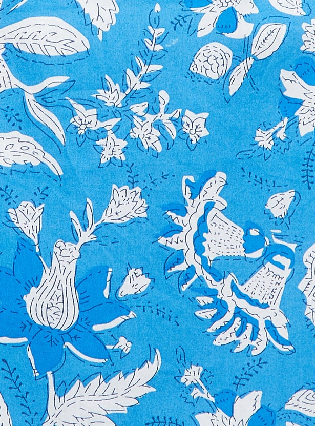 MELANGE Floral Print Straight Kurta
