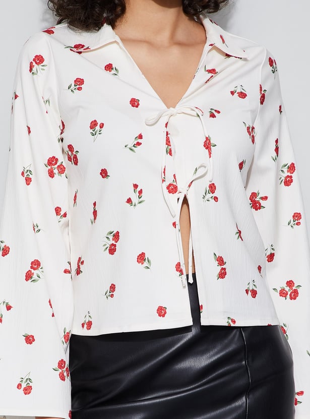 GINGER Floral Print Top