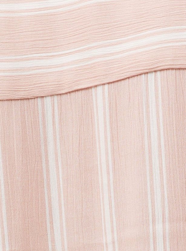 FAME FOREVER Striped Top