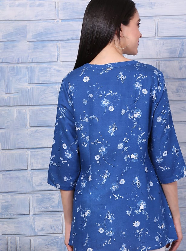 W Floral Print Tunic