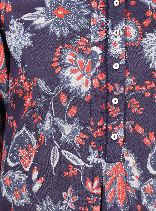 W Floral Print Tunic