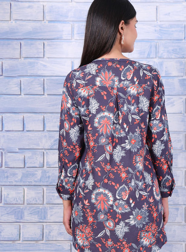 W Floral Print Tunic