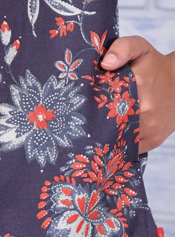 W Floral Print Tunic