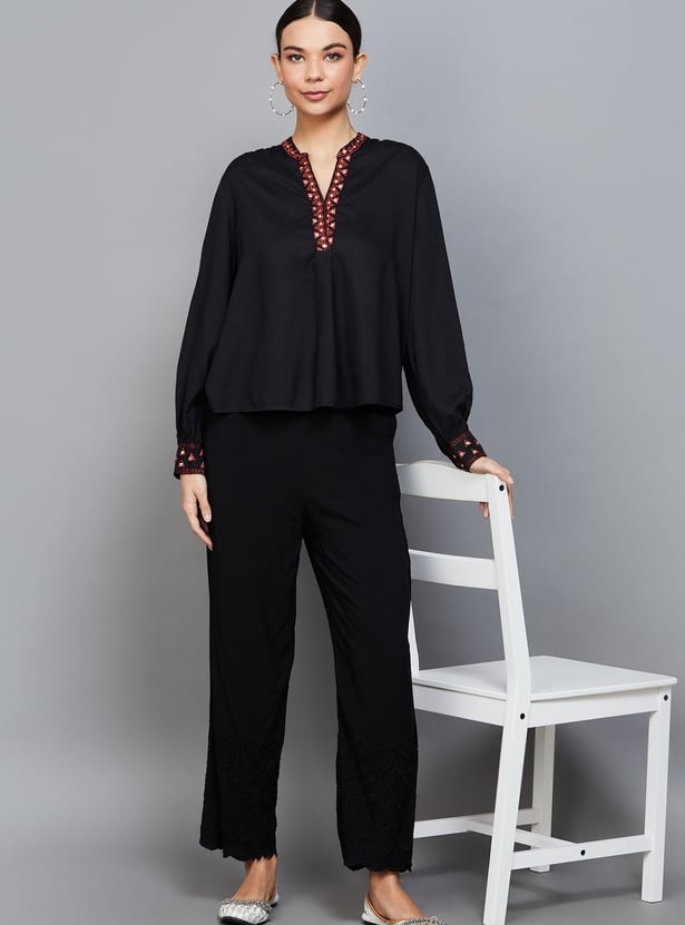 BIBA Mirror-Work Top