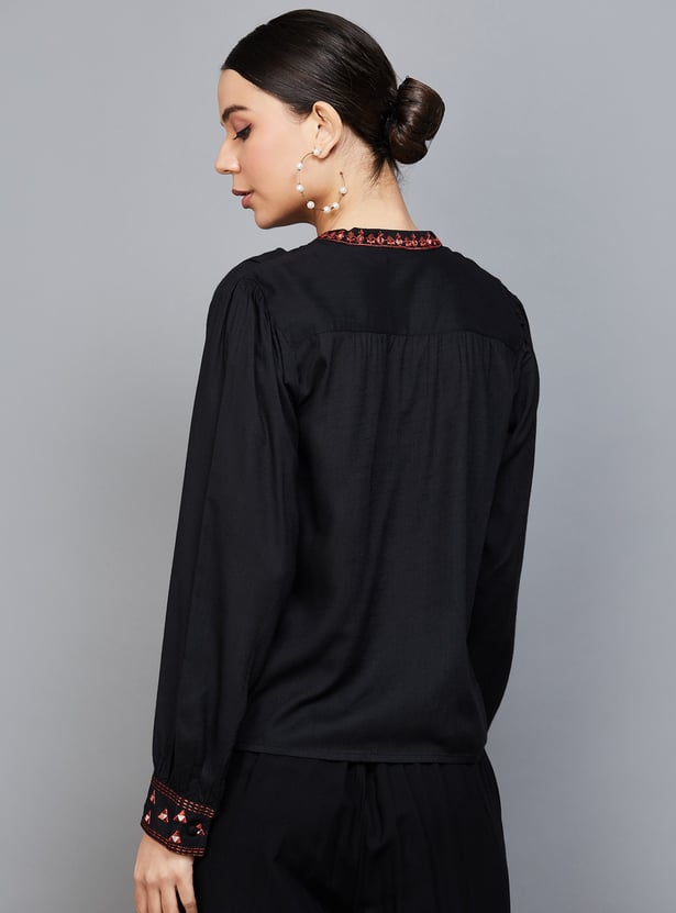BIBA Mirror-Work Top