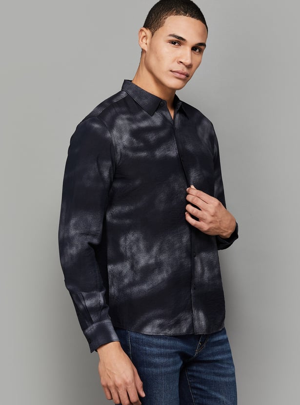 SPYKAR Printed Regular Fit Shirt