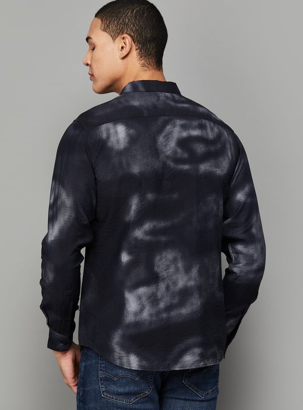 SPYKAR Printed Regular Fit Shirt