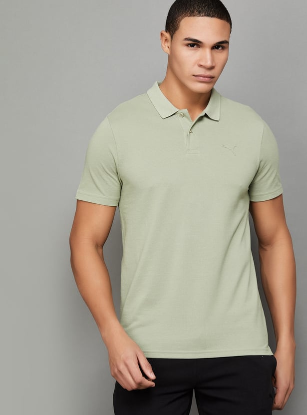 PUMA Solid Polo T-shirt