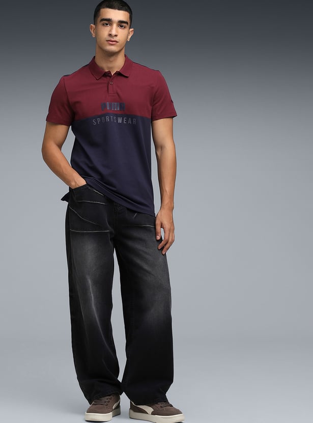 PUMA Colourblocked Polo T-shirt