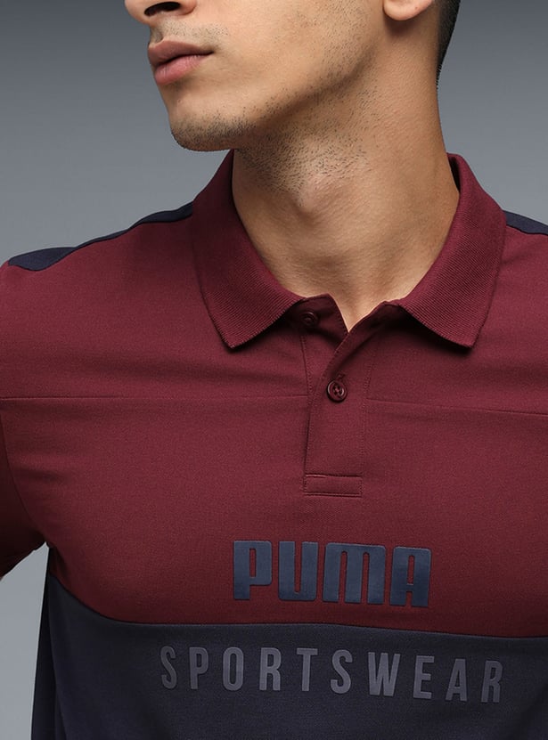 PUMA Colourblocked Polo T-shirt