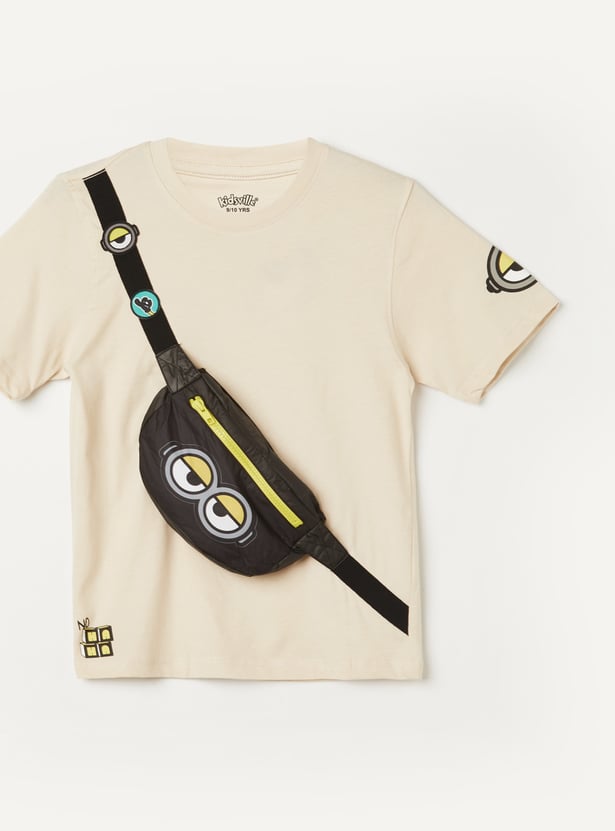 KIDSVILLE Boys Minions Waistbag T-shirt