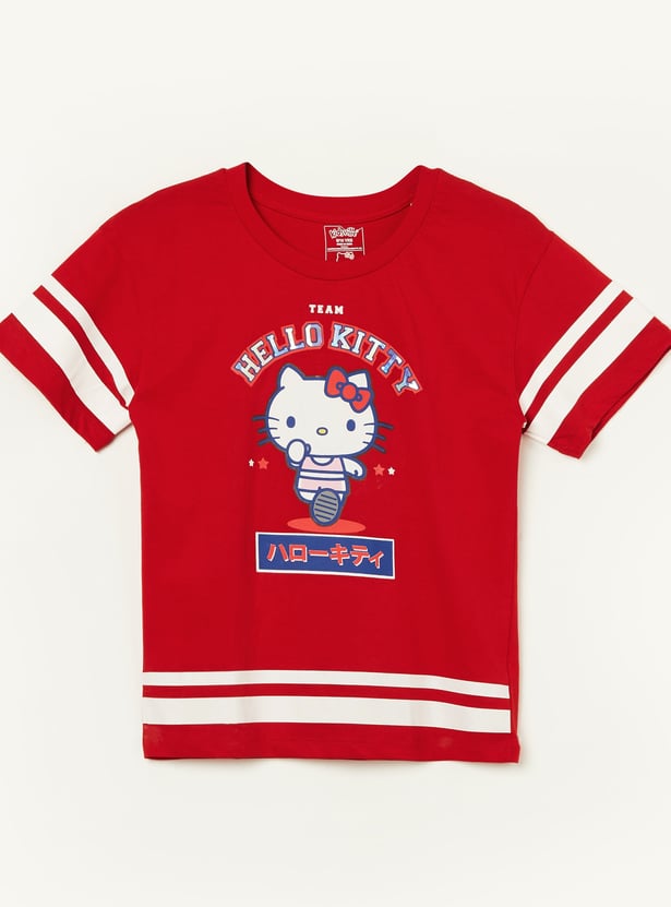 KIDSVILLE Girls Hello Kitty T-shirt