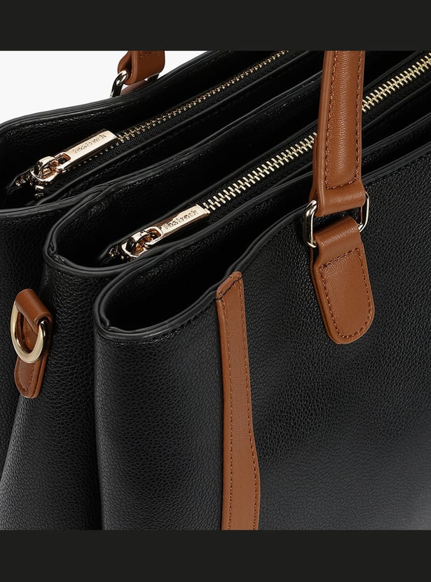 FASTRACK Solid Shoulder Bag