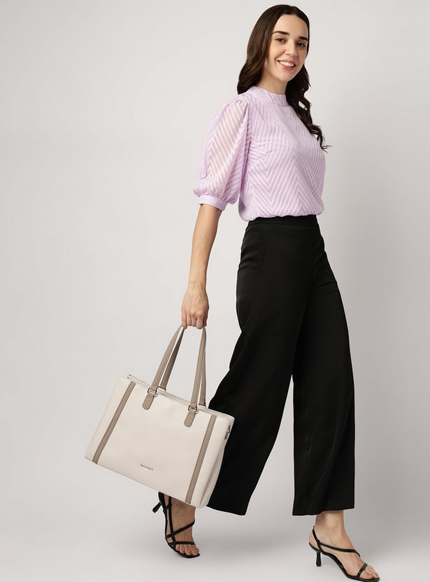 FASTRACK Solid Shoulder Bag