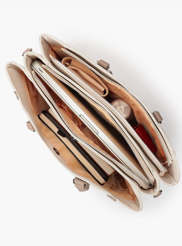FASTRACK Solid Shoulder Bag