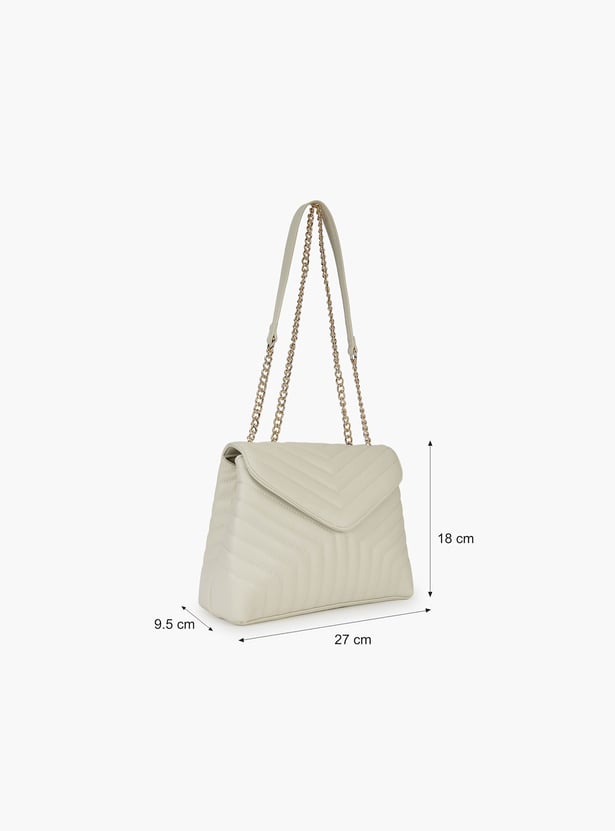 FASTRACK Quilted Shoulder Bag