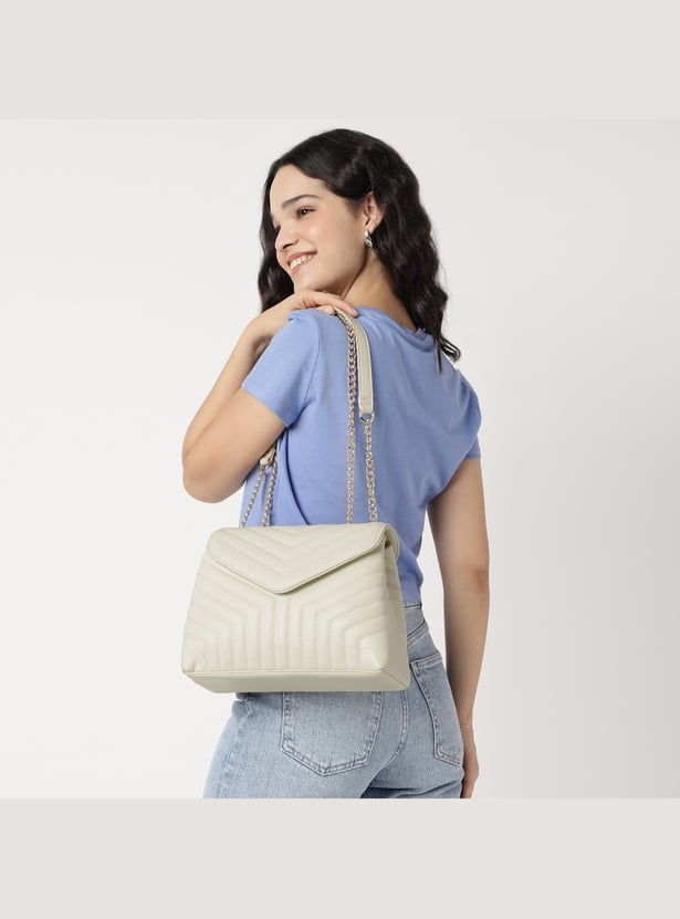 FASTRACK Quilted Shoulder Bag
