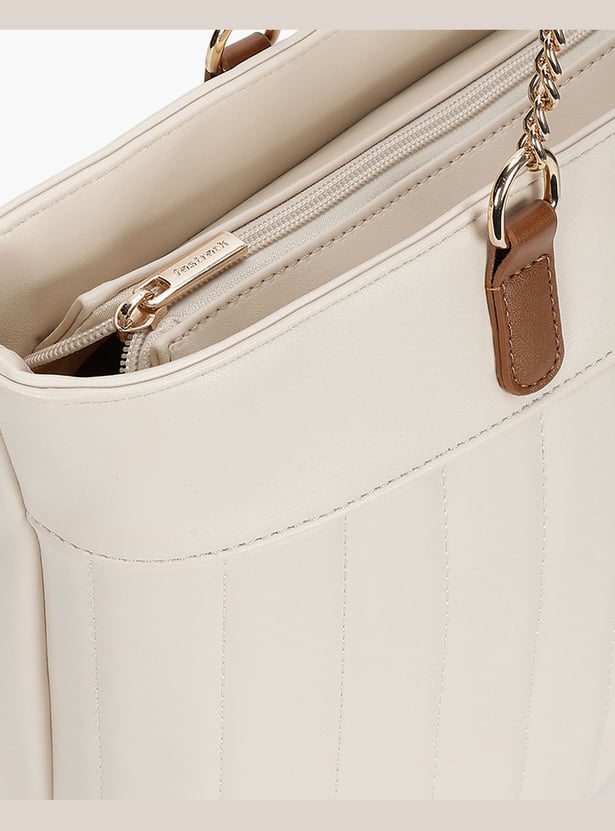 FASTRACK Solid Shoulder Bag