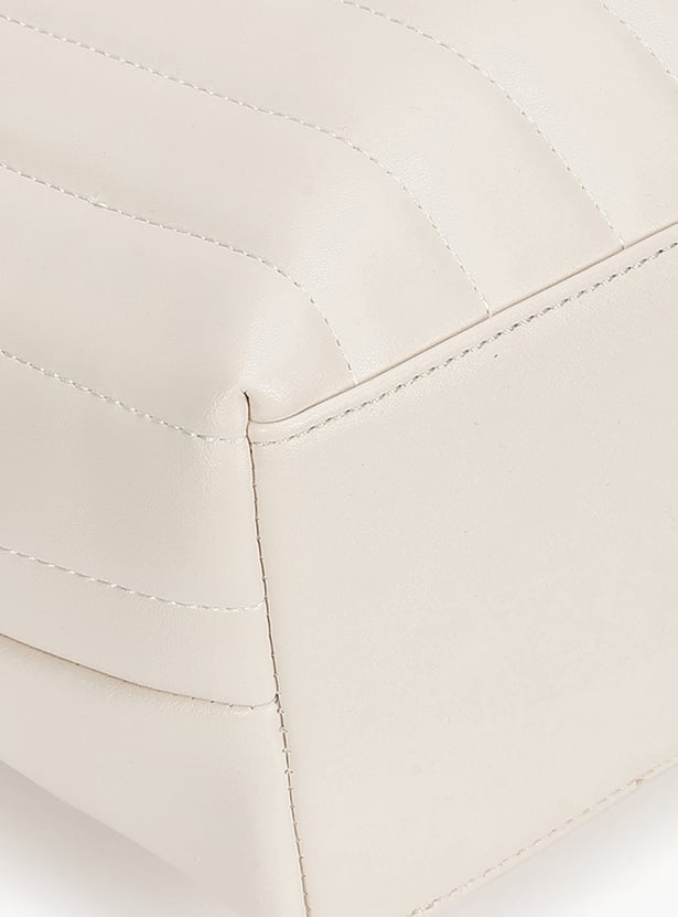 FASTRACK Solid Shoulder Bag
