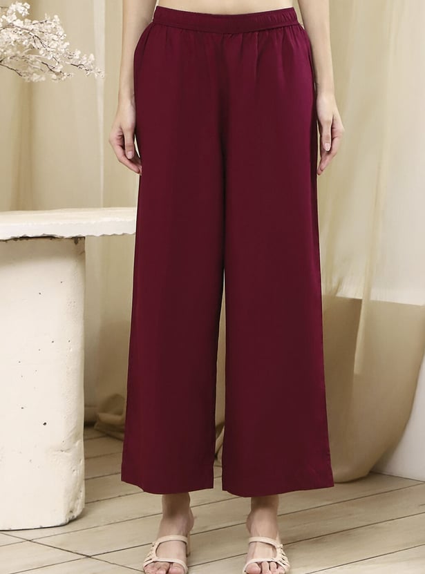 BIBA Solid Palazzos