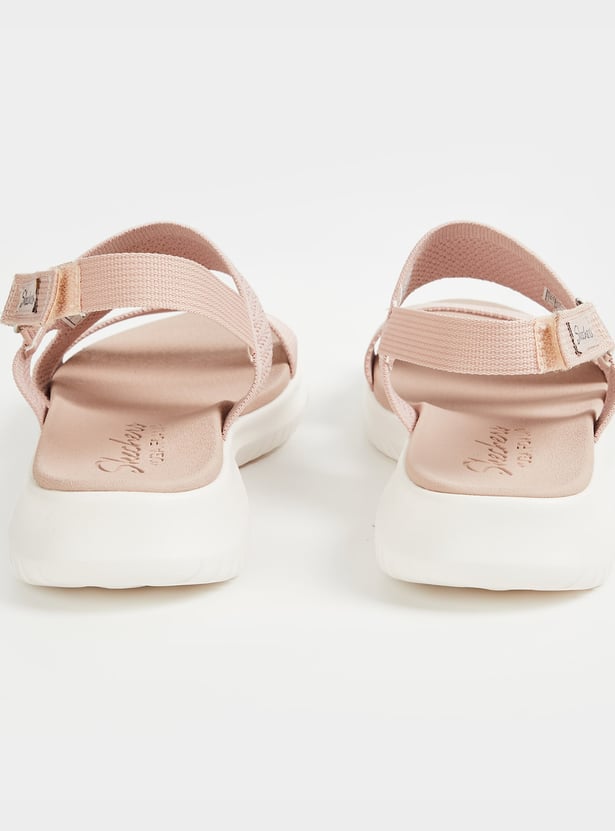 SKECHERS Ultra Flex Stratch Knit Sandals